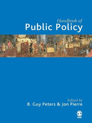 cover image of Handbook of Public Policy